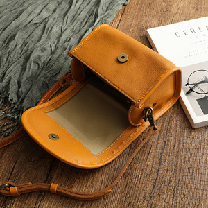 Nuevo Bolso Bandolera de Moda para Teléfono Móvil, de Alta Calidad, en Cuero Vacuno Auténtico, Venta al Por Mayor, Promocional, para Mujer - Product Image 6