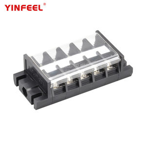 250V 50A 6 cách khối thiết bị đầu cuối kết nối thiết bị đầu cuối điện bao phủ vít rào cản ràng buộc bài biến tần năng lượng mặt trời Hệ thống pin - Product Image 3