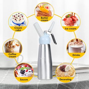 Customized Logo Durable Aluminum Whipped Cream Dispenser Reusable Cream Whipper Kitchen <b>Tool</b> - Product Image 2