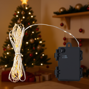 LED <b>String</b> <b>Lights</b> 110 LEDs 433.1cm Battery Powered Decorative Lighting for Home Holiday Decoration - Product Image 2