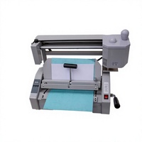 Máquina de encuadernación manual de escritorio STARPRINT Modelo 773 con pegamento inalámbrico y cortador de papel para libros