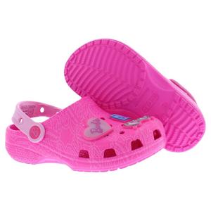 <span class=keywords><strong>Crocs</strong></span> Mattel Classic Clog Pink Chaussures pour filles Taille Ps Sandales d'été - Product Image 4