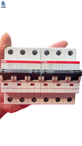 Interruptor de Circuito en Miniatura S203M 3P 4A, Interruptor de Aire, Protección Contra Sobrecarga y Cortocircuito, Interruptor de Distribución Eléctrica - Product Image 1