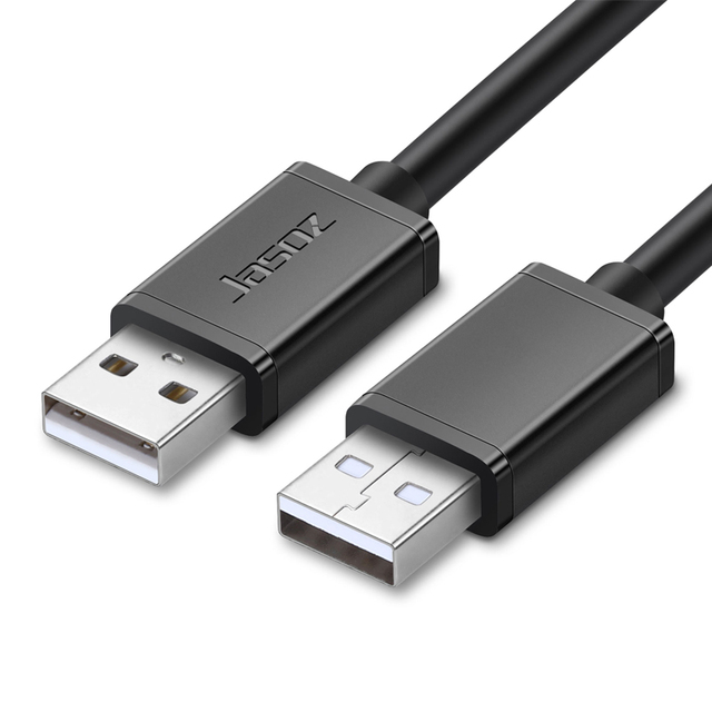 Jasoz D107 2.0 USB Male Male 28AWG High-Speed 1.5m/3m PVC Jacket Braid Shielding Pure Copper Oxygen Free USB Cable for Computer