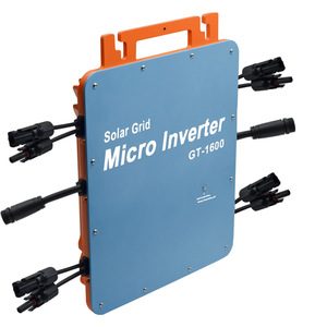 Microinversor Solar para Red Eléctrica GT-1600 1600W de Salida Única, Inversor Solar Impermeable IP66 - Product Image 1