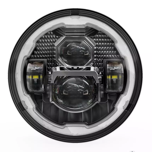 ไฟหน้า LED DOT Emark สำหรับรถมอเตอร์ไซค์ Suzuki <span class=keywords><strong>Intruder</strong></span> VS1400 1500 800 700 Boulevard Savage Marauder ปี 1986-2004 อุปกรณ์ตกแต่งไฟรถมอเตอร์ไซค์ - Product Image 5