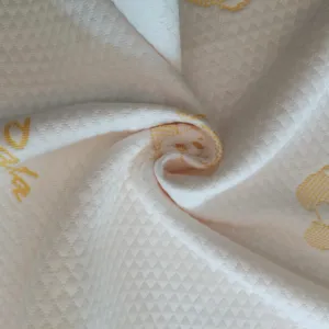 Wholesale Eco Friendly Jacquard Warp Knitting Mattress Protector Fabric For Home