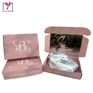 2026 new product Customized Logo Wig <b>Gift</b> Paper <b>Box</b> with stain bag - Product Image 5
