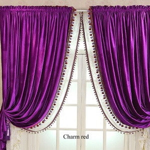 <span class=keywords><strong>Tenda</strong></span> in stile americano riciclato Super morbido velluto italiano tende oscuranti di lusso <span class=keywords><strong>per</strong></span> soggiorno e camera da <span class=keywords><strong>letto</strong></span> - Product Image 5