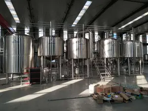 The Professional 4000L Beer Brewery Machine System 40HL Craft Beer Brewing Equipment On Sale