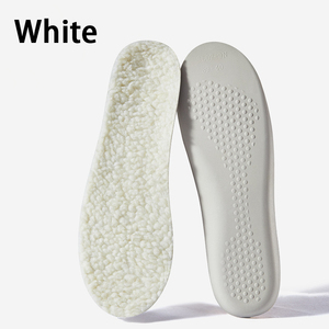 Semelles intérieures unisexes en laine d'agneau en latex, chaudes pour l'hiver, épaisses, douces et confortables, absorbant les chocs, pour bottes et chaussures, 1 paire - Product Image 3