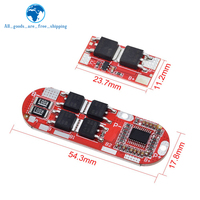 Bms 1s 2s 10a 3s 4s 5s 25a Bms 18650 Li-ion Lipo Lithium Module de Circuit imprimé de Protection de batterie Pcb Pcm 18650 Lipo Bms chargeur