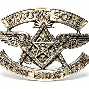 Badge de revers en métal personnalisé pour club de motards, en laiton antique émaillé 2D, motif croix, style sportif et mode - Product Image 6