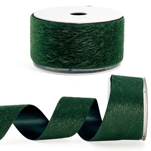 Nastro in Tessuto Peloso Personalizzato, Finta Pelliccia Shaggy, Monofacciale, Effetto Crine <span class=keywords><strong>di</strong></span> <span class=keywords><strong>Cavallo</strong></span>, per Decorazioni e Fiocchi, Qualità Premium - Product Image 3