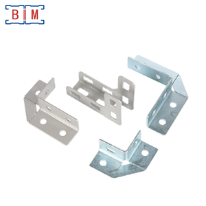 Groothandel 6-gaats 2D Unistrut fitting driehoekige beugel thermisch verzinkt 90 graden seismische connector BIM merk - Product Image 6