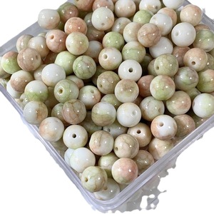 ลูกปัดมังกร 8 มม. เคลือบพอร์ซเลนและคริสตัล สำหรับงาน DIY ทำสร้อยข้อมือและสร้อยคอ - Product Image 5