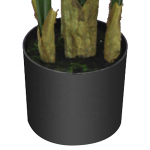 OH sanat düşük fiyat yapay gezgin palmiye ağacı kapalı bitki dikey paneller dekorasyon bitki için yeşil bırakır - Product Image 6