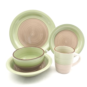 Service de table <span class=keywords><strong>en</strong></span> céramique écologique <span class=keywords><strong>Arcopal</strong></span>, <span class=keywords><strong>vaisselle</strong></span> italienne, ensemble de couverts pour fêtes et mariages - Product Image 6