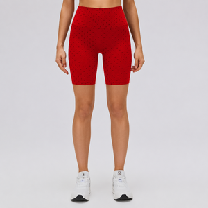 Leggings de yoga décontractés taille haute pour femme, motif léopard, taille élastique, respirants, en Spandex et Polyester, design froncé sans couture - Product Image 2