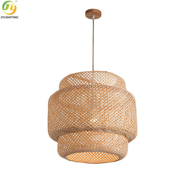JYLIGHTING, Скандинавская фабрика, оптовая продажа, дизайн в деревенском стиле, домашнее бамбуковое стильное украшение, современный подвесной светильник высокого качества
