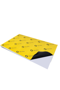 Alfombrilla amortiguadora de sonido para coche de 80 mil, amortiguador de sonido automotriz de butilo, aislamiento de ruido de Audio y paneles acústicos de amortiguación - Product Image 2