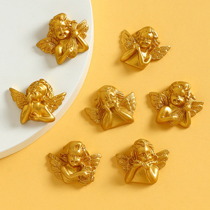 Serie Angelo <span class=keywords><strong>Barocco</strong></span>, Accessori in Resina per Decorazione Fai-da-Te di Cover per Cellulari e Bottoni per Scarpe di Qijun - Product Image 1