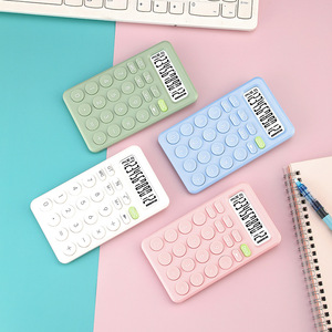 Calculatrice numérique kawaii 12 chiffres pour le bureau, les étudiants, cadeau promotionnel, logo personnalisé - Product Image 2