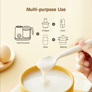 Mini robot ménager électrique, appareil multifonction pour cuire les aliments pour bébé et nouveau-né en cuisine, haute qualité, <span class=keywords><strong>mixeur</strong></span> - Product Image 4