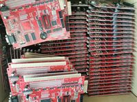 Cable para Videojuegos Jamma de 10+36 Pines para PCB 9 en 1 con Ranura para Monedas, 1 Jugador, Personalizable, PVC Rojo, Reproducción Automática, 1 Año de Garantía