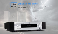 Amplifier Hi-Fi Terintegrasi Kelas 2.1 Multi-Fungsi Berkualitas Tinggi, Amplifier Siaran Digital, Amplifier Rumah OEM/ODM