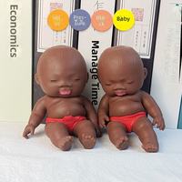 Grande poupée souple en TPR pour bébé, jouet anti-stress à presser, idéale pour la vente en gros et les boutiques de cadeaux
