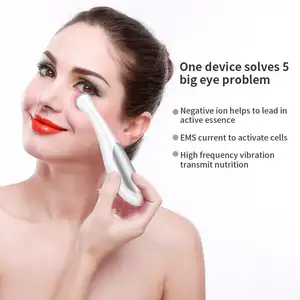 Mini appareil de Massage électrique 2021 v, stylo anti-cernes qui élimine les rides, vibrations pour un visage fin, anti-cernes
