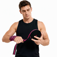Nouvellement conçu 40mm noir personnalisé Jacquard élastique en coton tissu Nylon maille sangle de vêtement