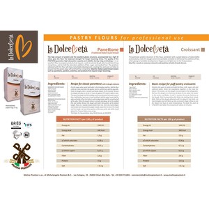 SFOGLIA ขนมพัฟในถุง25กก. เหมาะสำหรับขนมอบ,แป้งข้าวสาลีจากอิตาลีลาโดลสุสาน - Product Image 2