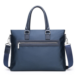 Bockles Porte-documents d'affaires pour homme 14 pouces en tissu Oxford imperméable, sacoche pour ordinateur portable, sac à bandoulière, sac de voyage - Product Image 4