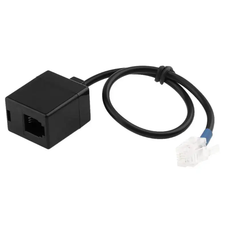 RJ9 4P4C Male to Female Connector Telephone Adapter Splitter Extension Cable Extender Wire Cord