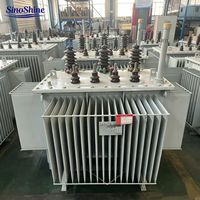 Transformador Trifásico Sumergido en Aceite SinoShine de 300KVA 1000KVA, Ahorro de Energía, Anticurado, el Más Vendido de Fábrica