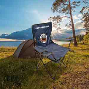 Custom Customized Folding Fishing Chair <b>Cheap</b> Beach Chair Custom Logo Camping Chair - Product Image 1
