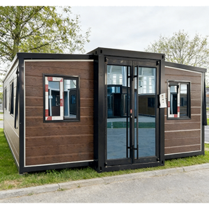 Maison <span class=keywords><strong>mobile</strong></span> à double aile, abri d'urgence fiable, reconstruction post-catastrophe, rétablissement des réfugiés - Product Image 3