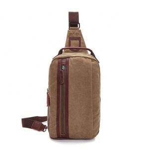 Del progettista Crossbody Borse di Tela Uomini Messenger Bag Pacchetto della Cassa Augur Khaki - Product Image 6
