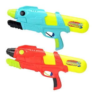 Summer Outdoor Beach Toy Water Gun Creative Dolphin-style Red Sky Blue Color Squirt Pistols Water Gun