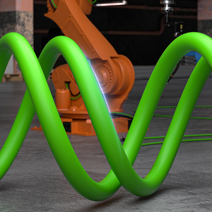 Hkn 26AWG 10Gbps trong nhà cặp xoắn đa lõi Cat6 SFTP tinh khiết đồng công nghiệp vá dây mềm PVC cáp - Product Image 5