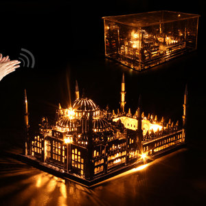 Adulto DIY regalo Sultan Ahmed Mezquita metal rompecabezas modelo 3D - Product Image 6