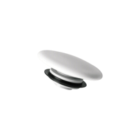 Bouchon de vidange universel en céramique multicolore avec joint pour lavabo – Pièce de rechange