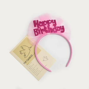 Populaire fille accessoires enfants belle princesse allongée bébé bandeau pour anniversaire créatif anniversaire couronne bandeau - Product Image 6