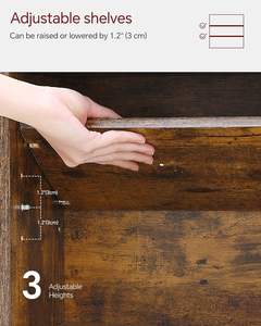 Estantería de Libros en Forma de Árbol de Seis Niveles con una Pequeña Librería y Armario de Almacenamiento, Estilo Moderno, para Dormitorio, Sala de Estar, Oficina en Casa - Product Image 5