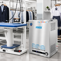 Générateur de vapeur au gaz haute température commercial JOWIN 60KW, chaudière à gaz multi-usages pour table de repassage à la vapeur