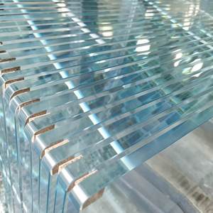 Verre de sécurité trempé plat 6-19 mm, bord poli, perçage personnalisé, verre trempé pour balustrade, fenêtre, cloison, décoration murale, CE - Product Image 1
