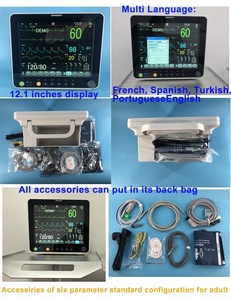 Moniteur patient multiparamétrique vétérinaire, dispositifs de surveillance des signes vitaux pour animaux de compagnie - Product Image 5