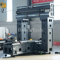 Fresadora CNC de pórtico GMC2016 BT50 GSK de alta resistencia para moldes, fabricada en China